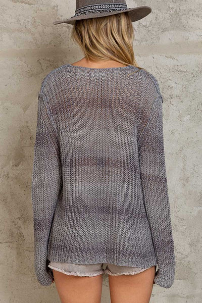 Thin Grey Cardie