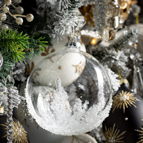 *Encrusted crystal Ornament