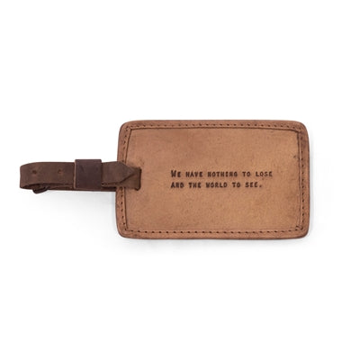 Nothing to lose luggage tag