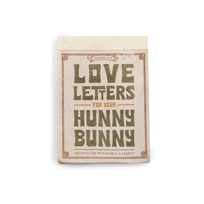 Love letters for your honey bunny