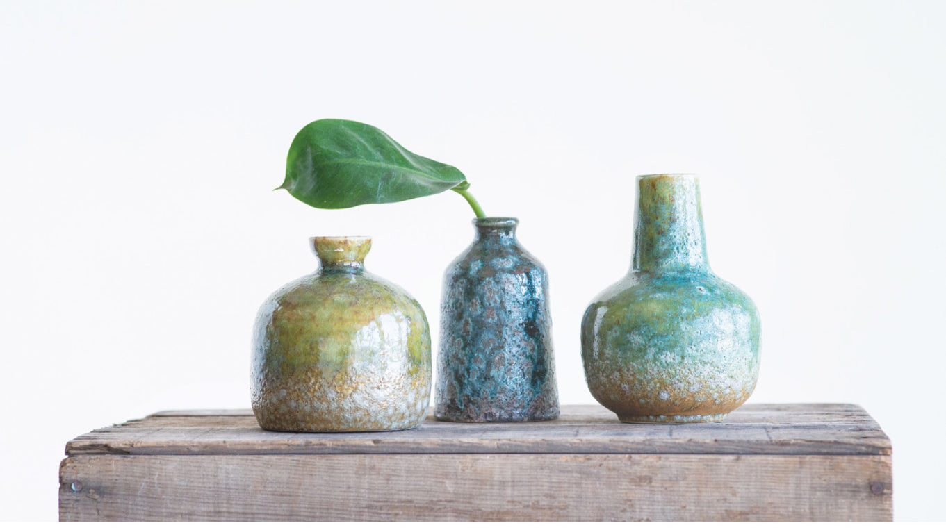 Stoneware Vase 3 Styles