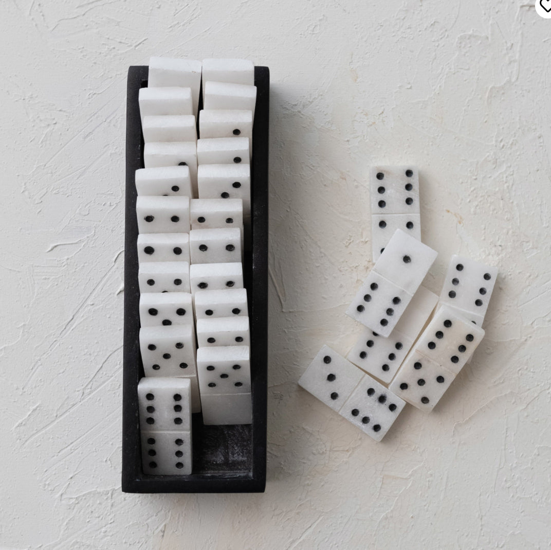 Handmade Dominoes Set