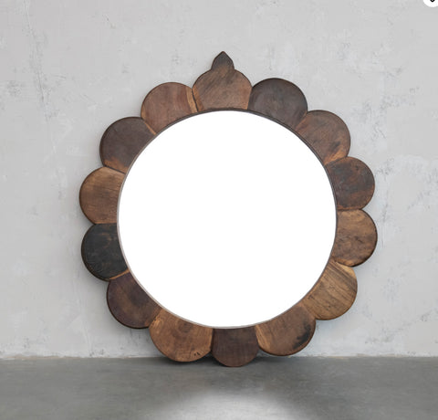 Wood Mirror