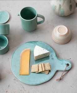 Stoneware Cheese Board