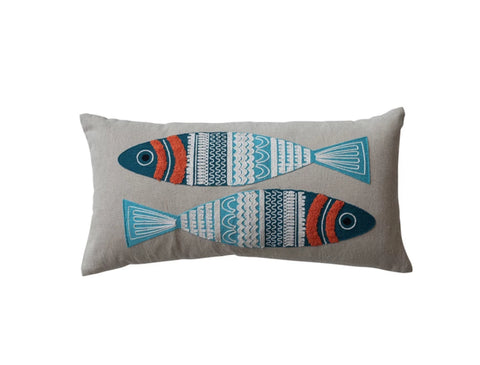 Fish Lumbar Pillow