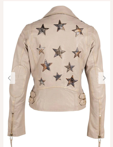 Star Leather Jacket