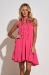 Pink Sleeveless  Dress