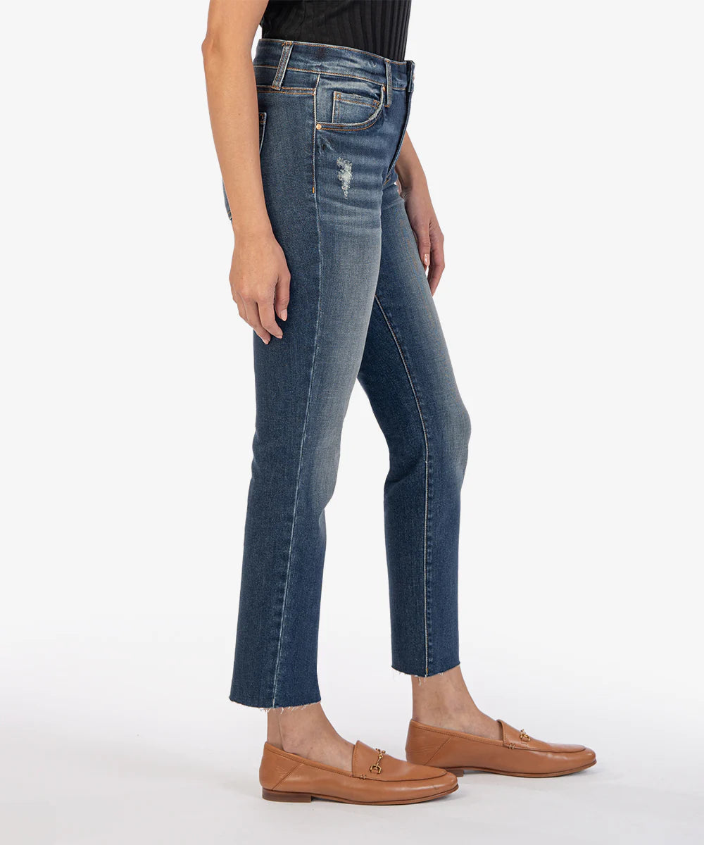 Reese Ankle Raw Hem Jean