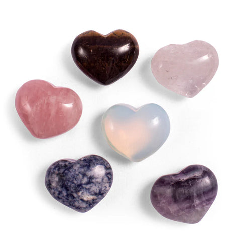 Mini Stone Hearts