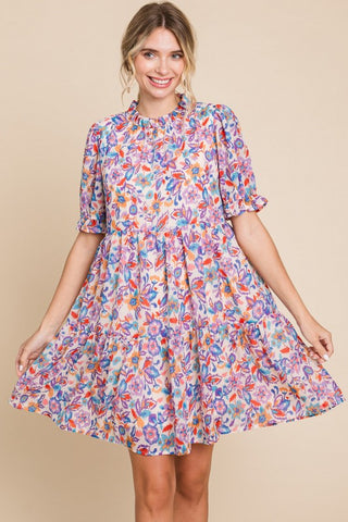 Blue Mix Dress