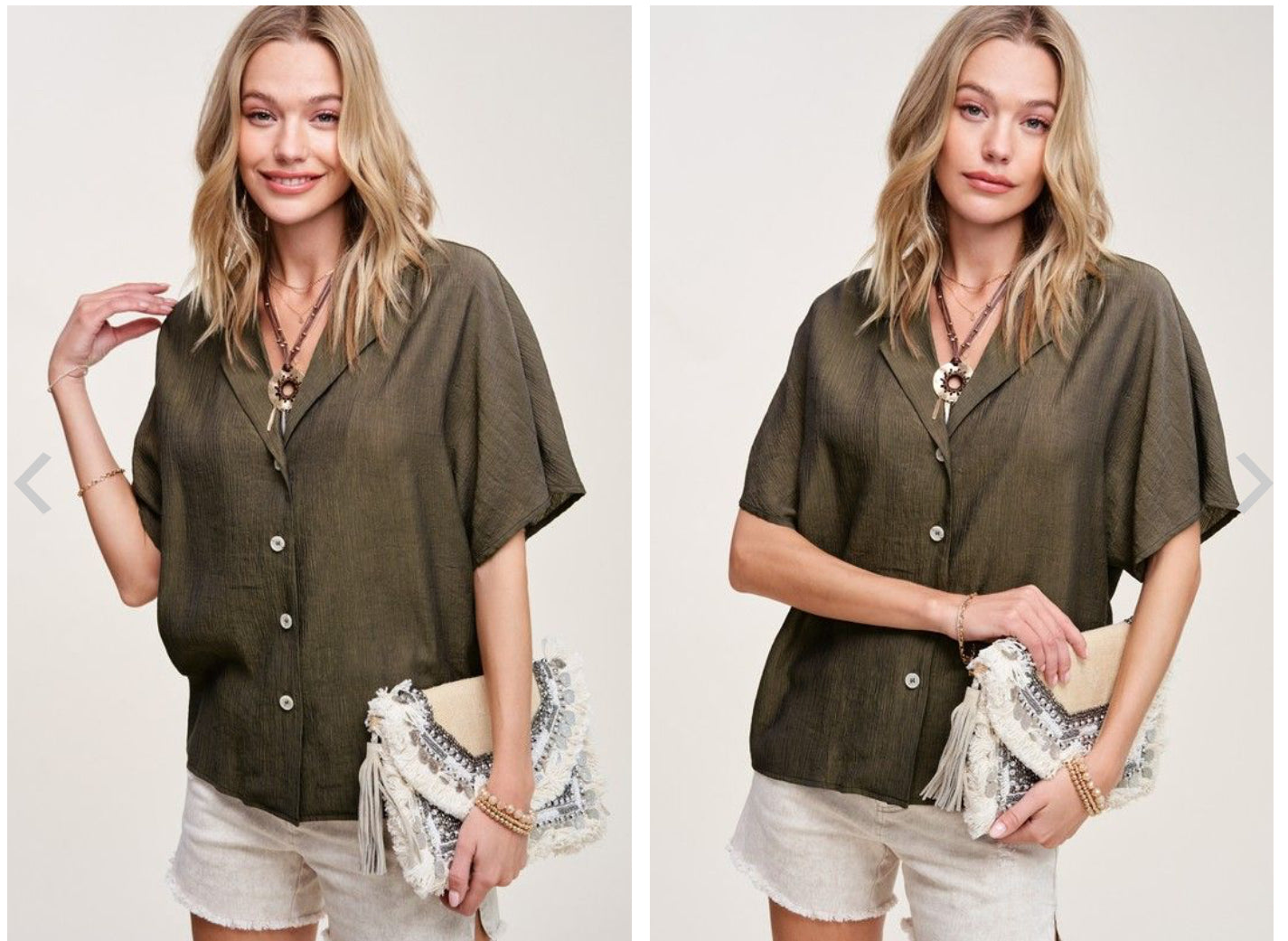 Buttondown Top