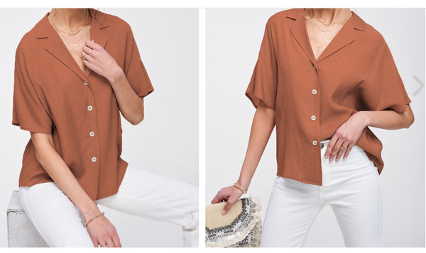 Buttondown Top
