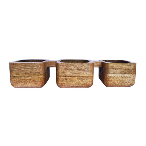 Wood dish