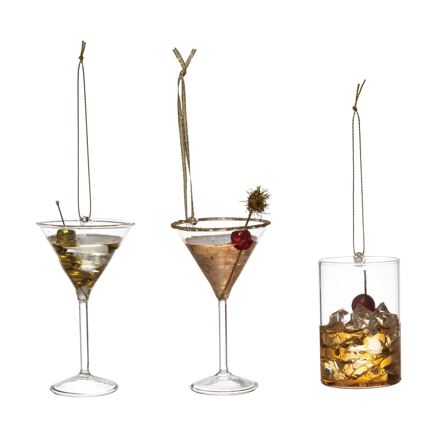 *Cocktail Glass Ornament