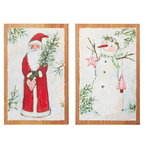 *Santa or Snowman Wall Art
