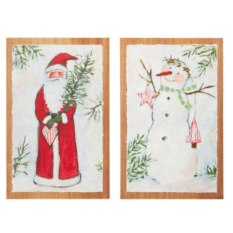 *Santa or Snowman Wall Art