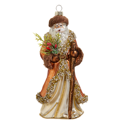 *Mountain Santa Ornament