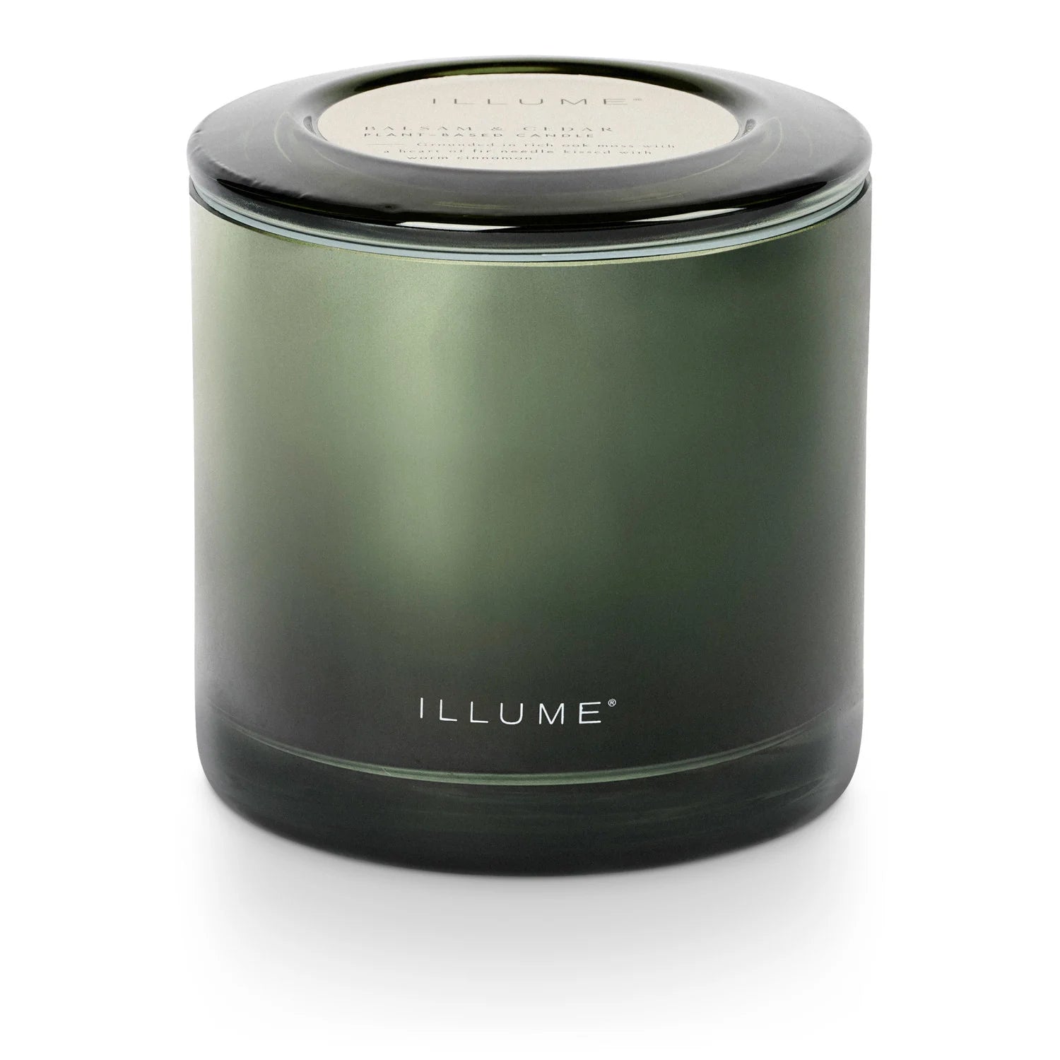 Balsam and Cedar Glass Candle