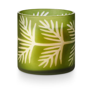 Balsam and Cedar Glass candle