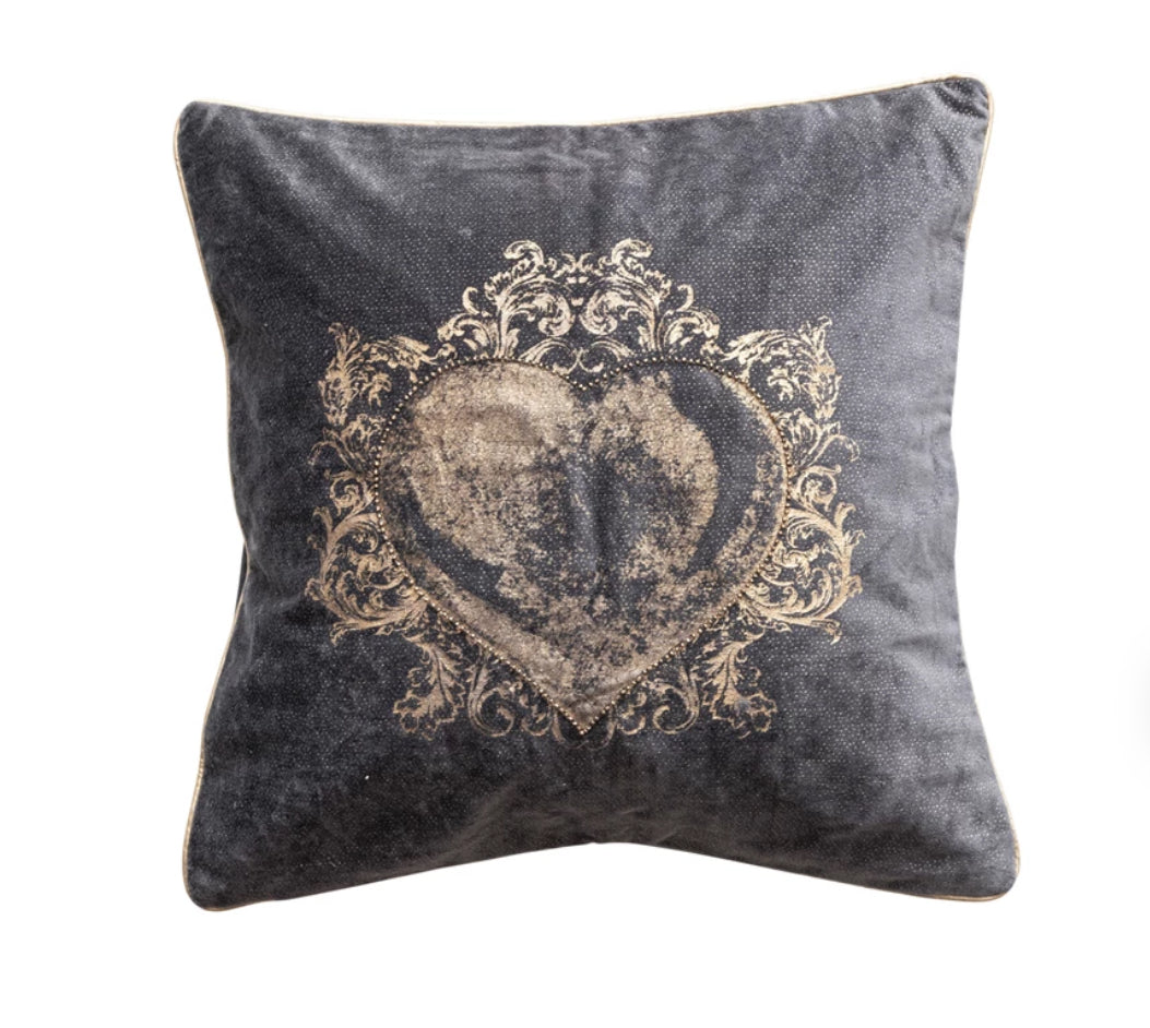 *Velvet Blue Pillow