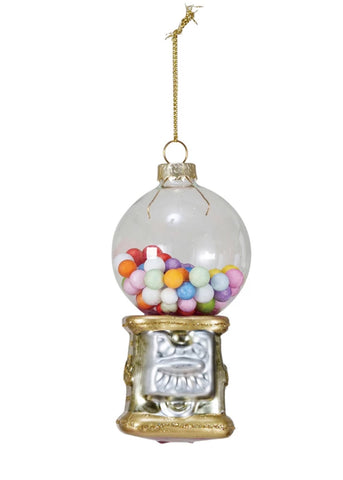 *Glass Gumball Ornament