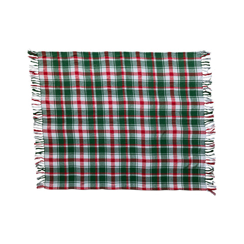 Flannel throw