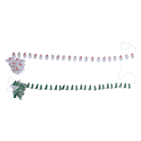 Paper Tree or Santa Garland