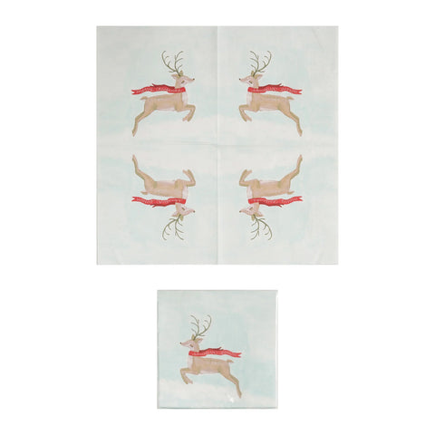 Paper Reindeer napkins