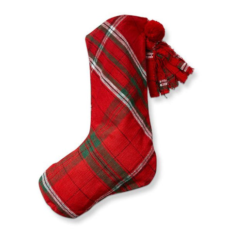 *Plaid Stocking
