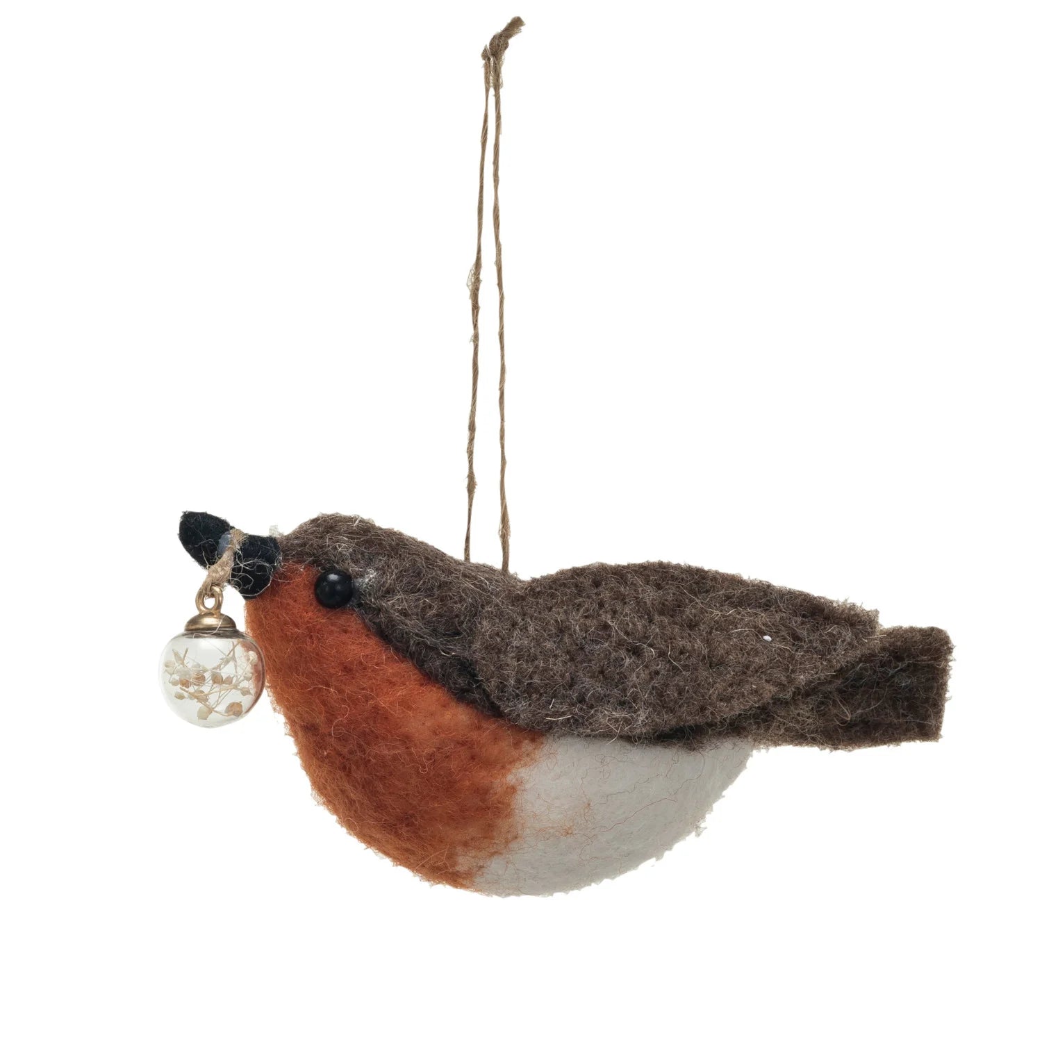*Robin Wool Felt Ornament