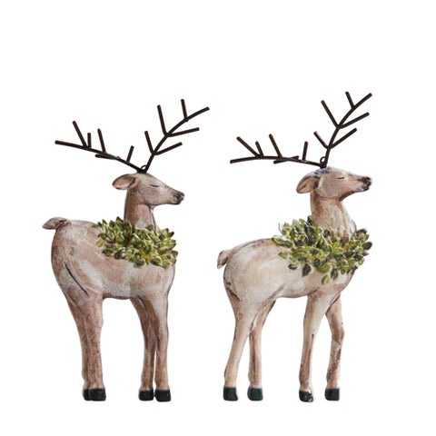 *Deer Cut Out Ornament