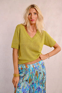Lime Green Sweater