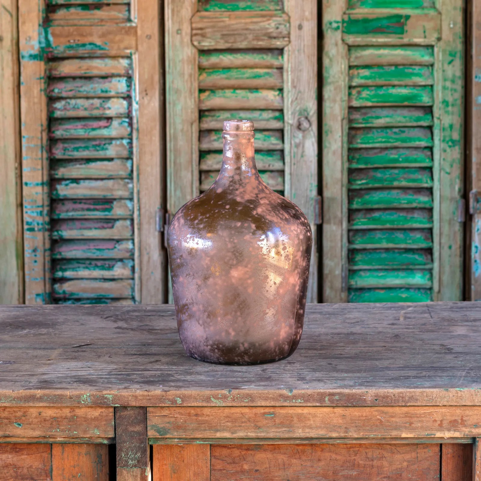 Burnish Glass Bottle