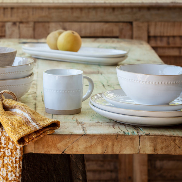Isabella White Soup Bowl