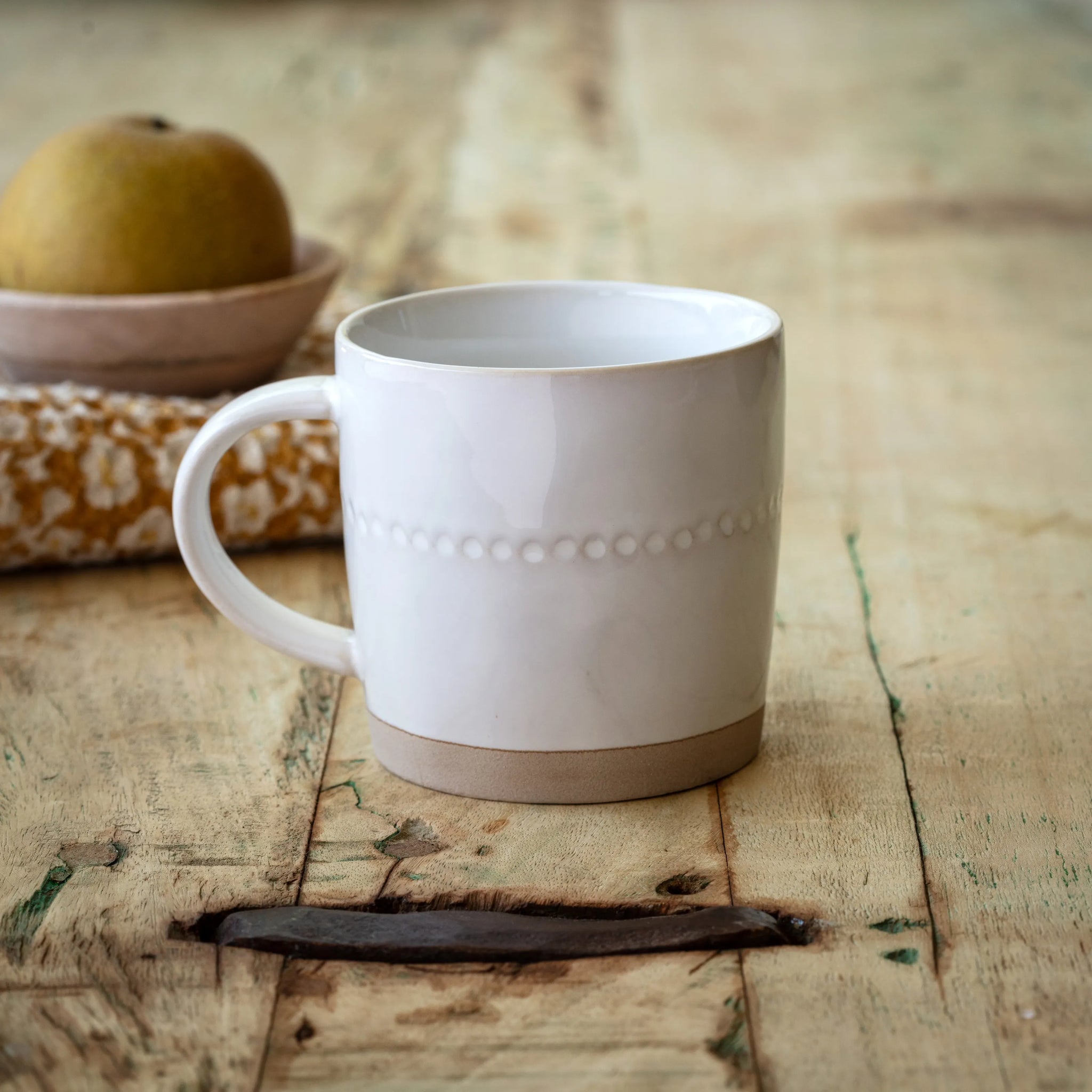 Isabella White Coffee Mug