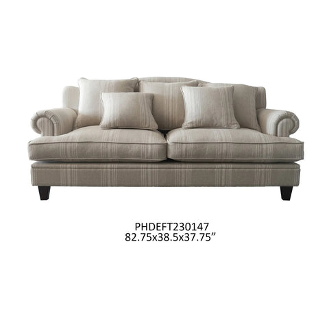 Belgium Striped Sofa