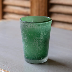 Verde Aged Glass Vase
