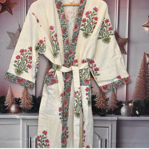 Waffle Cotton Robe