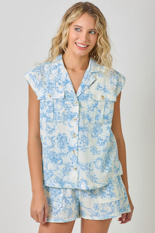 Camp Shirt and Shorts