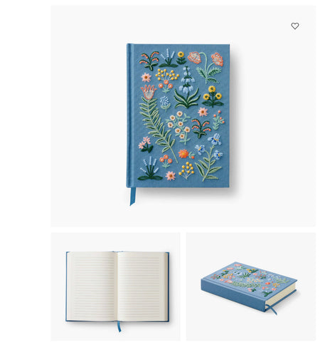 Embroidered Journal