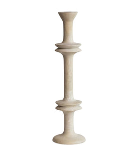 Bleached Mango Taper Holder