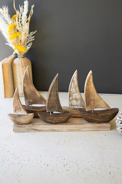 5 Sail Boats