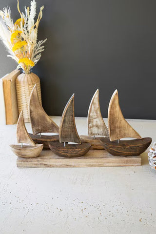 5 Sail Boats