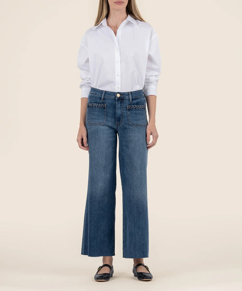 Meg Hi Rise Wide Leg Jean