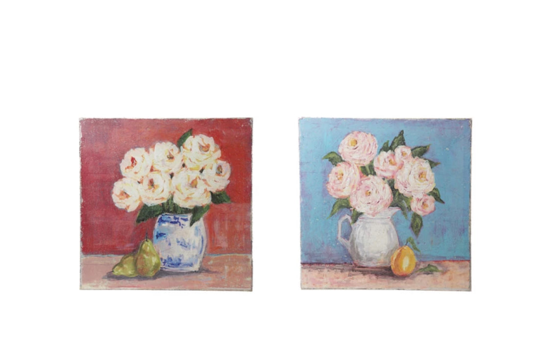 Flowers/Fruit canvas