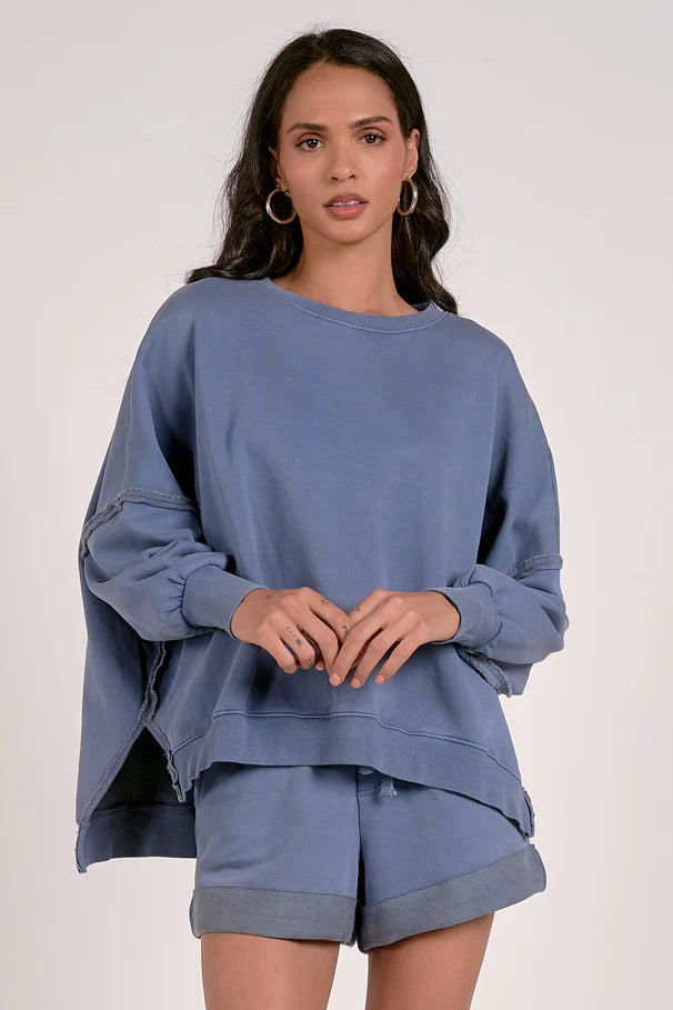 Oversized Crew Sweatshirt
