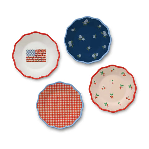 Americana Dessert Plates