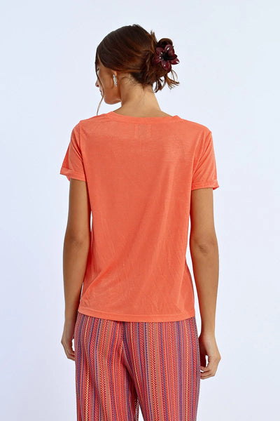 Semi Sheer T Shirt
