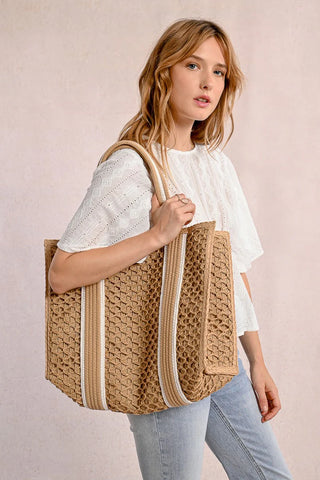 Woven Basket Bag