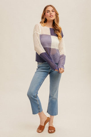 Color Block Sweater